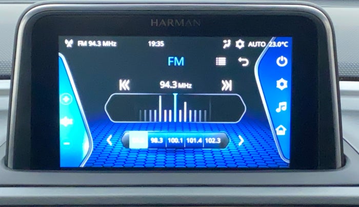 2022 Tata ALTROZ XZ PLUS I-TURBO PETROL, Petrol, Manual, 1,474 km, Infotainment System