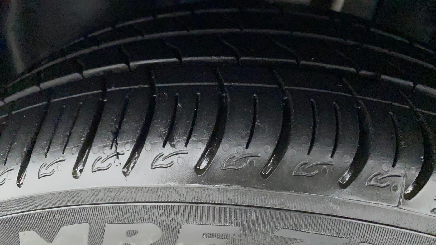 2022 Tata ALTROZ XZ PLUS I-TURBO PETROL, Petrol, Manual, 1,474 km, Left Front Tyre Tread
