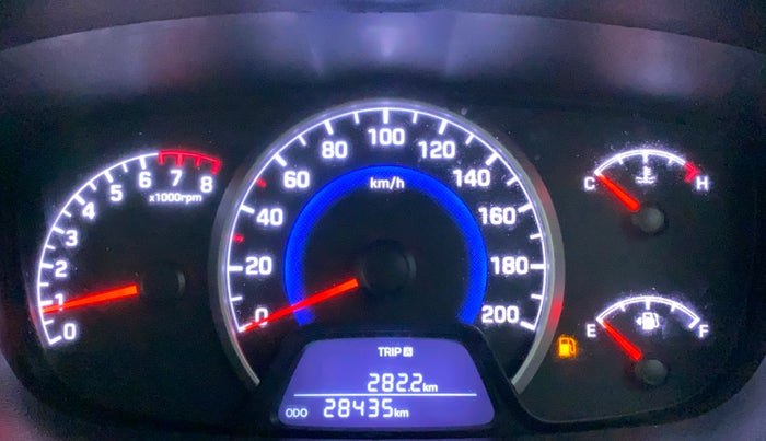 2017 Hyundai Grand i10 ASTA 1.2 KAPPA VTVT, Petrol, Manual, 28,434 km, Odometer Image
