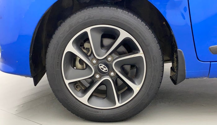 2017 Hyundai Grand i10 ASTA 1.2 KAPPA VTVT, Petrol, Manual, 28,434 km, Left Front Wheel