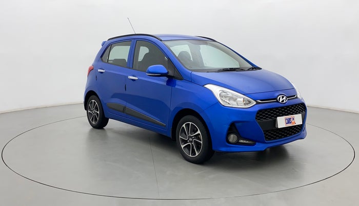 2017 Hyundai Grand i10 ASTA 1.2 KAPPA VTVT, Petrol, Manual, 28,434 km, Right Front Diagonal
