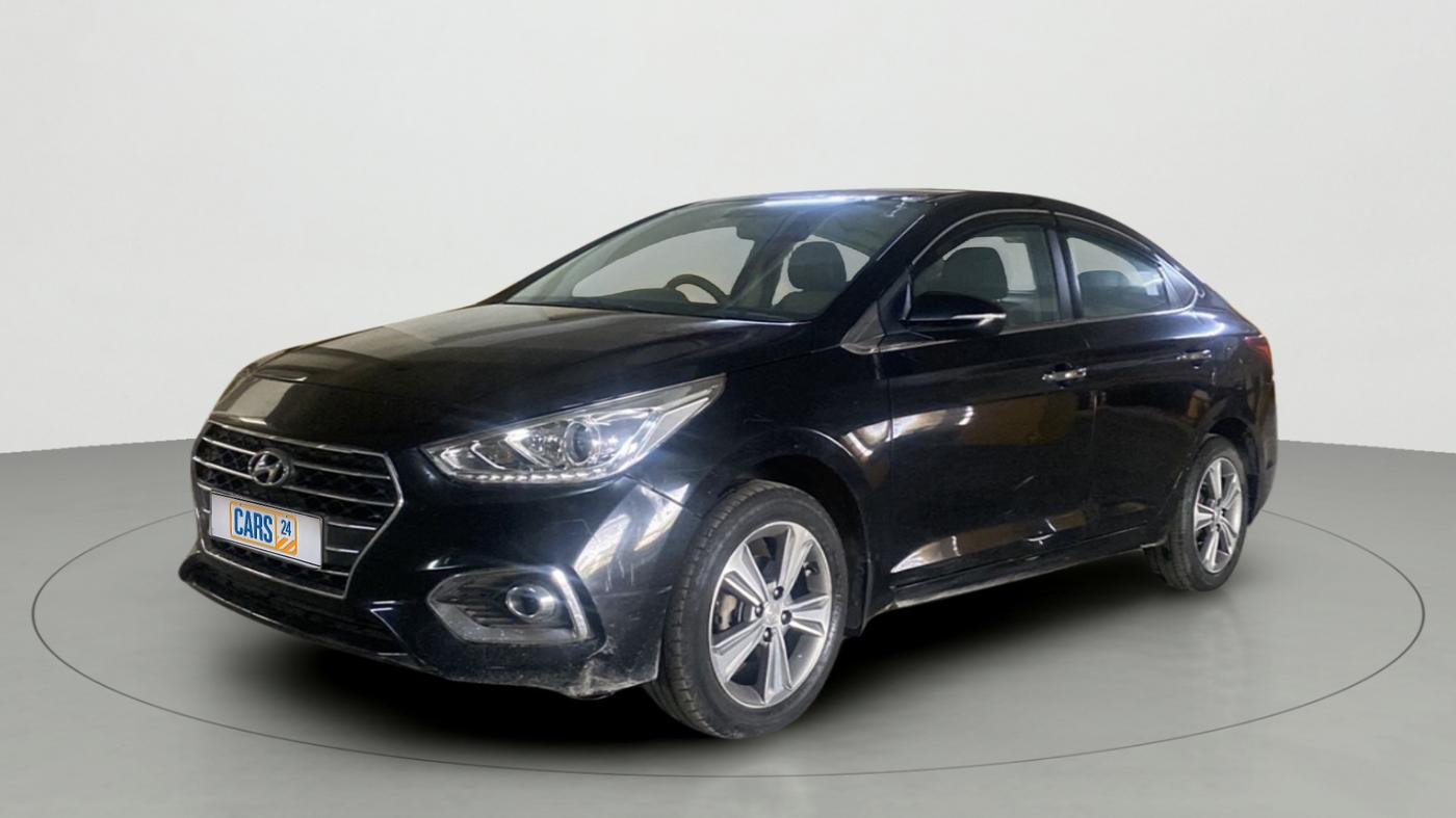 2018 Hyundai Verna 1.6 VTVT SX O, Petrol, Manual, 86,703 km, Left Front Diagonal