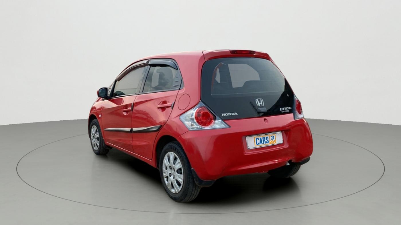 2014 Honda Brio S MT, Petrol, Manual, 47,212 km, Left Back Diagonal