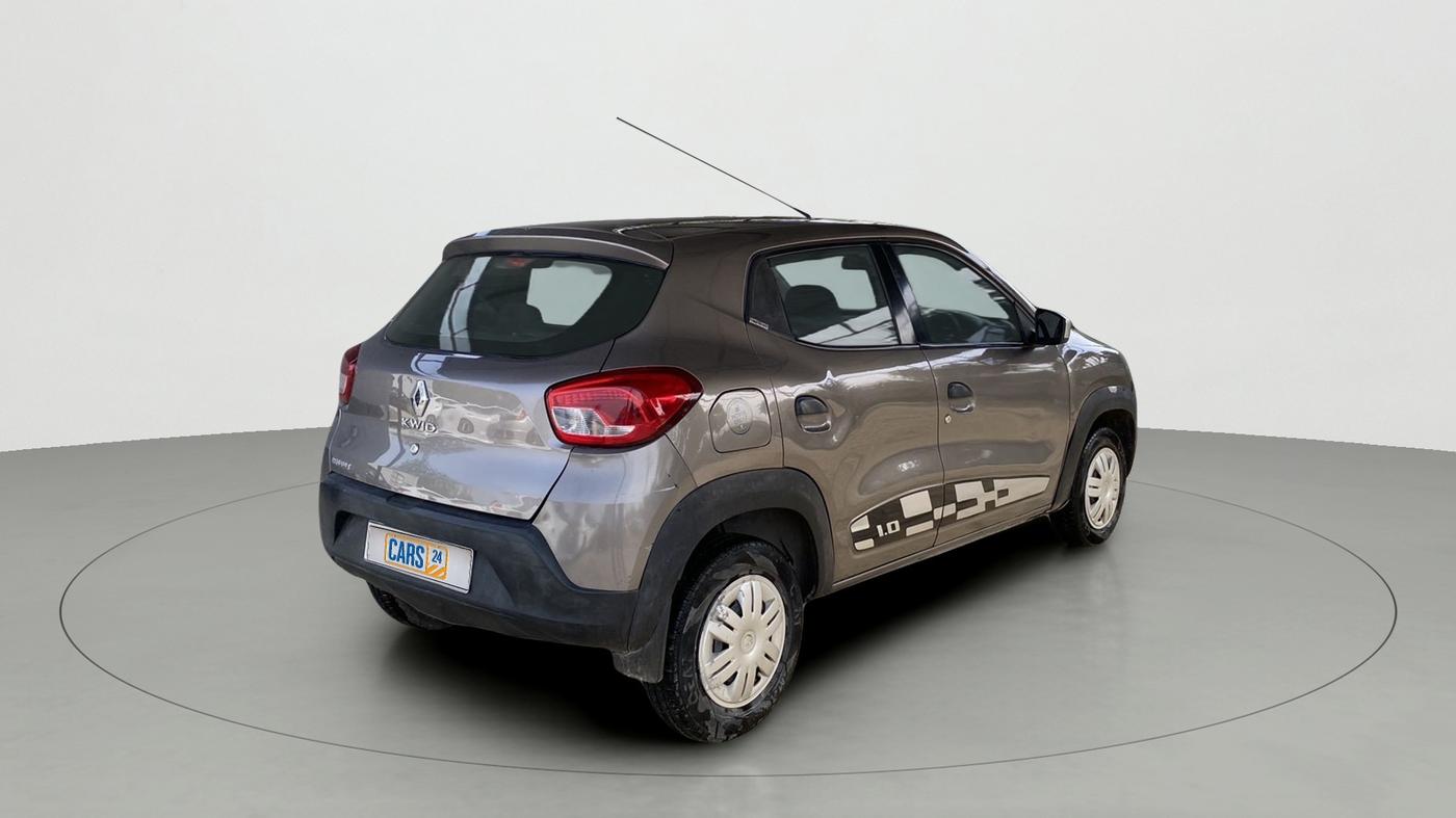 2018 Renault Kwid RXT 1.0, Petrol, Manual, 42,155 km, Right Back Diagonal