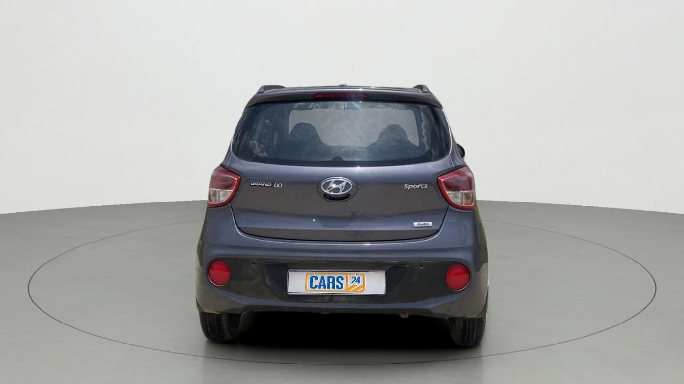 2017 Hyundai Grand i10 SPORTZ (O) AT 1.2 KAPPA VTVT, Petrol, Automatic, 18,679 km, Back/Rear
