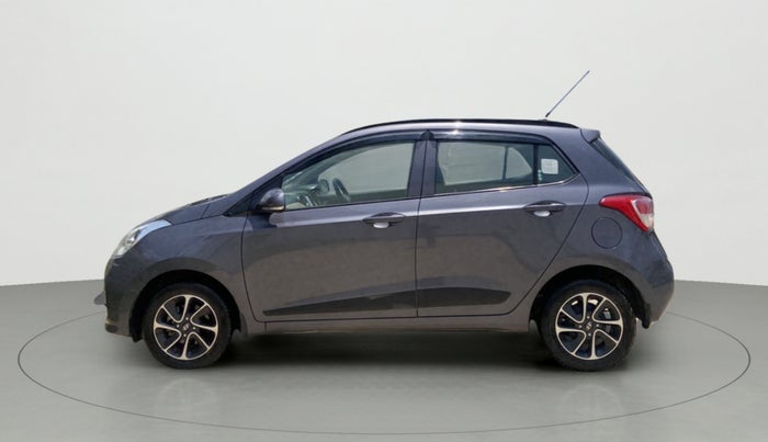 2017 Hyundai Grand i10 SPORTZ (O) AT 1.2 KAPPA VTVT, Petrol, Automatic, 18,679 km, Left Side