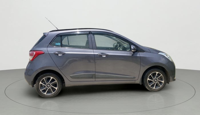 2017 Hyundai Grand i10 SPORTZ (O) AT 1.2 KAPPA VTVT, Petrol, Automatic, 18,679 km, Right Side View