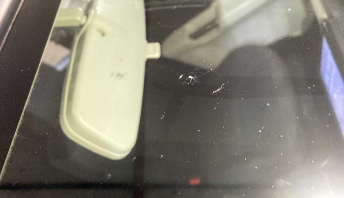 2019 Maruti IGNIS DELTA 1.2 AMT, Petrol, Automatic, 40,066 km, Front windshield - Minor spot on windshield