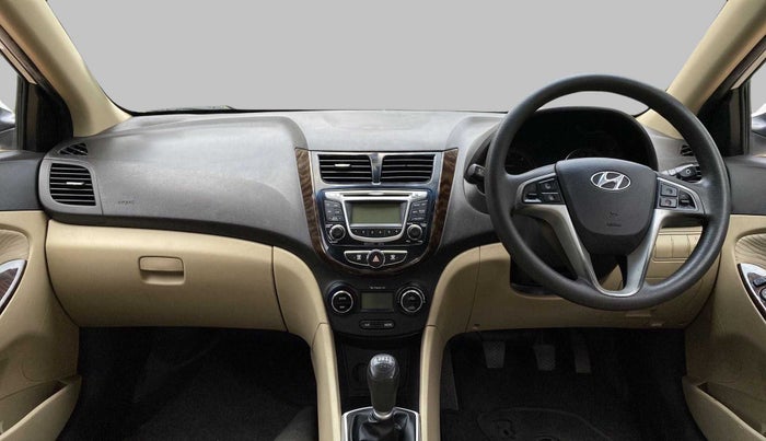 2015 Hyundai Verna FLUIDIC 1.6 CRDI SX, Diesel, Manual, 99,193 km, Dashboard