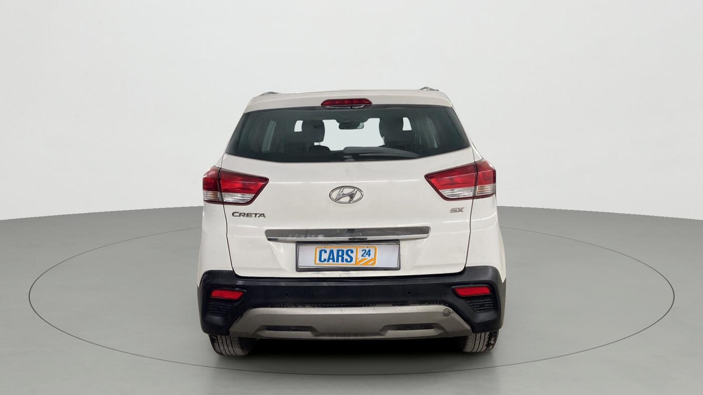 2018 Hyundai Creta SX AT 1.6 PETROL, Petrol, Automatic, 23,147 km, Back/Rear