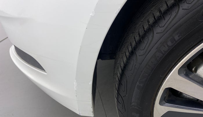 2022 Tata ALTROZ XZA PLUS, Petrol, Automatic, 17,288 km, Front bumper - Minor scratches