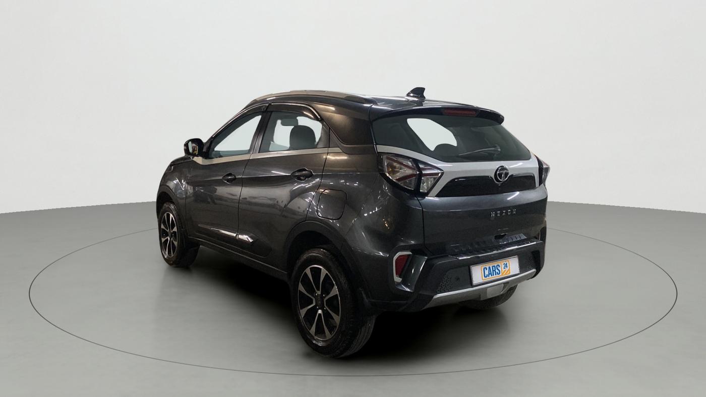 2021 Tata NEXON XZA PLUS SUNROOF PETROL, Petrol, Automatic, 12,315 km, Left Back Diagonal