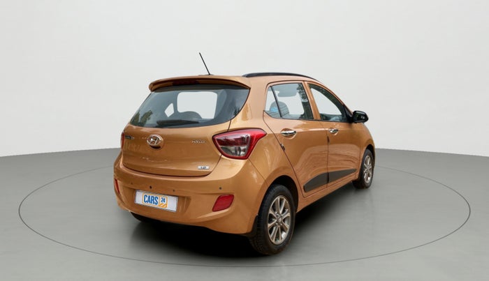 2014 Hyundai Grand i10 ASTA (O) 1.2 KAPPA VTVT, Petrol, Manual, 30,745 km, Right Back Diagonal