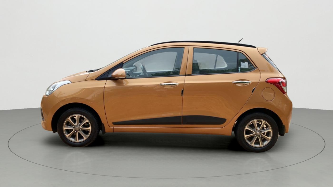 2014 Hyundai Grand i10 ASTA (O) 1.2 KAPPA VTVT, Petrol, Manual, 30,745 km, Left Side