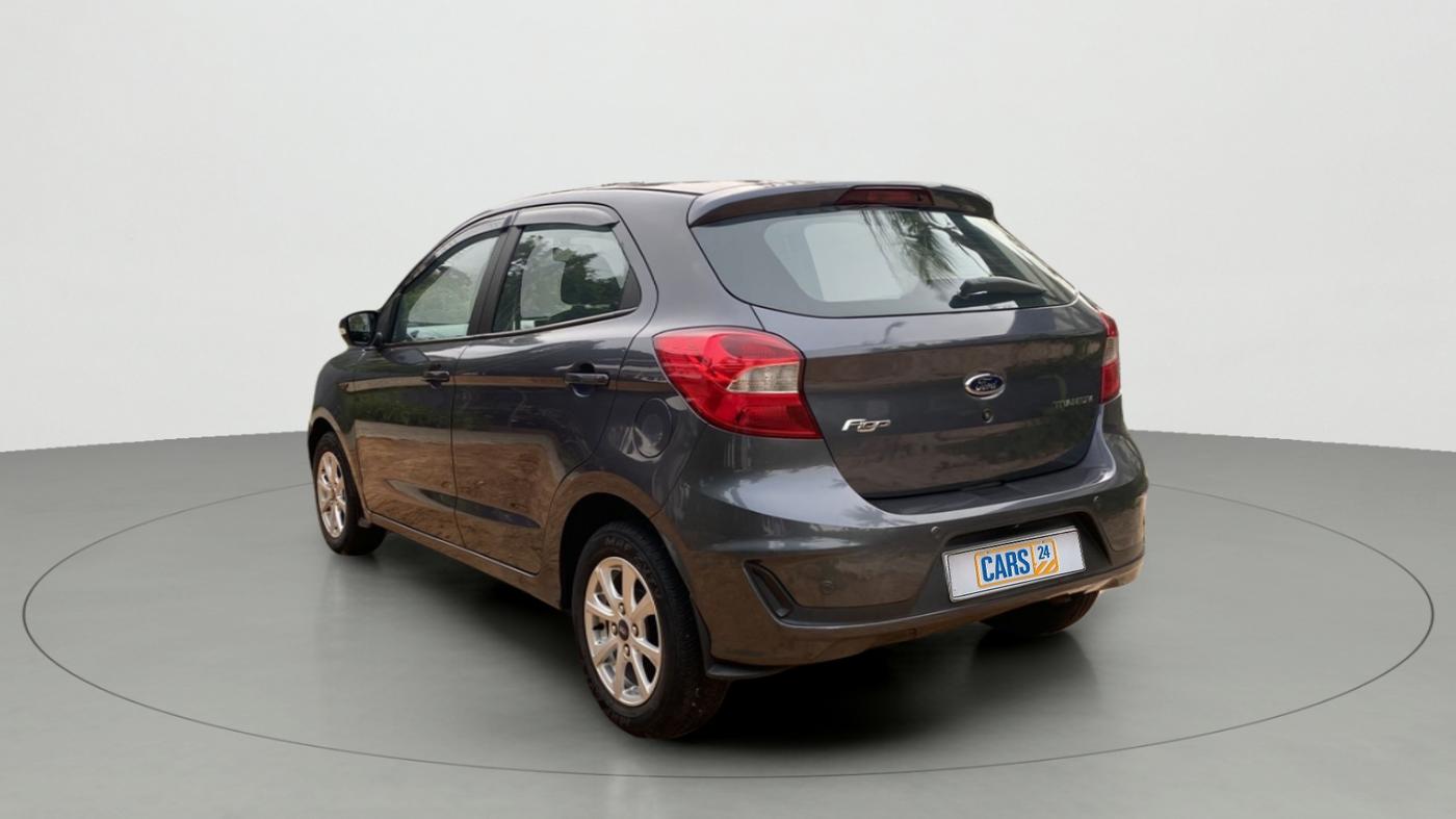 2019 Ford New Figo TITANIUM 1.2 PETROL MT, Petrol, Manual, 25,455 km, Left Back Diagonal