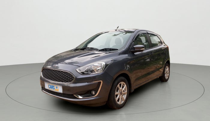 2019 Ford New Figo TITANIUM 1.2 PETROL MT, Petrol, Manual, 25,455 km, Left Front Diagonal