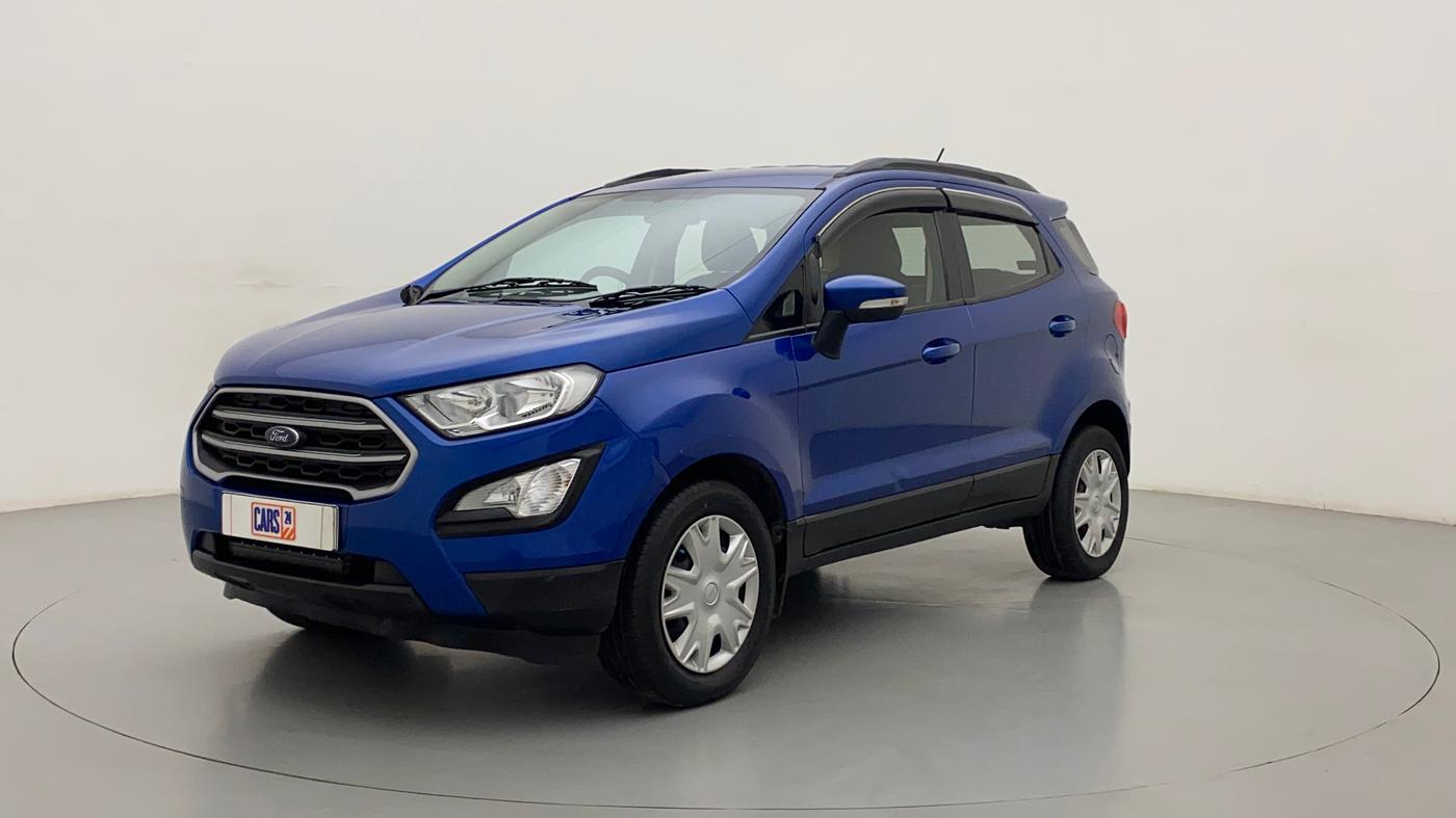 2019 Ford Ecosport TREND + 1.5L PETROL AT, Petrol, Automatic, 47,130 km, Left Front Diagonal
