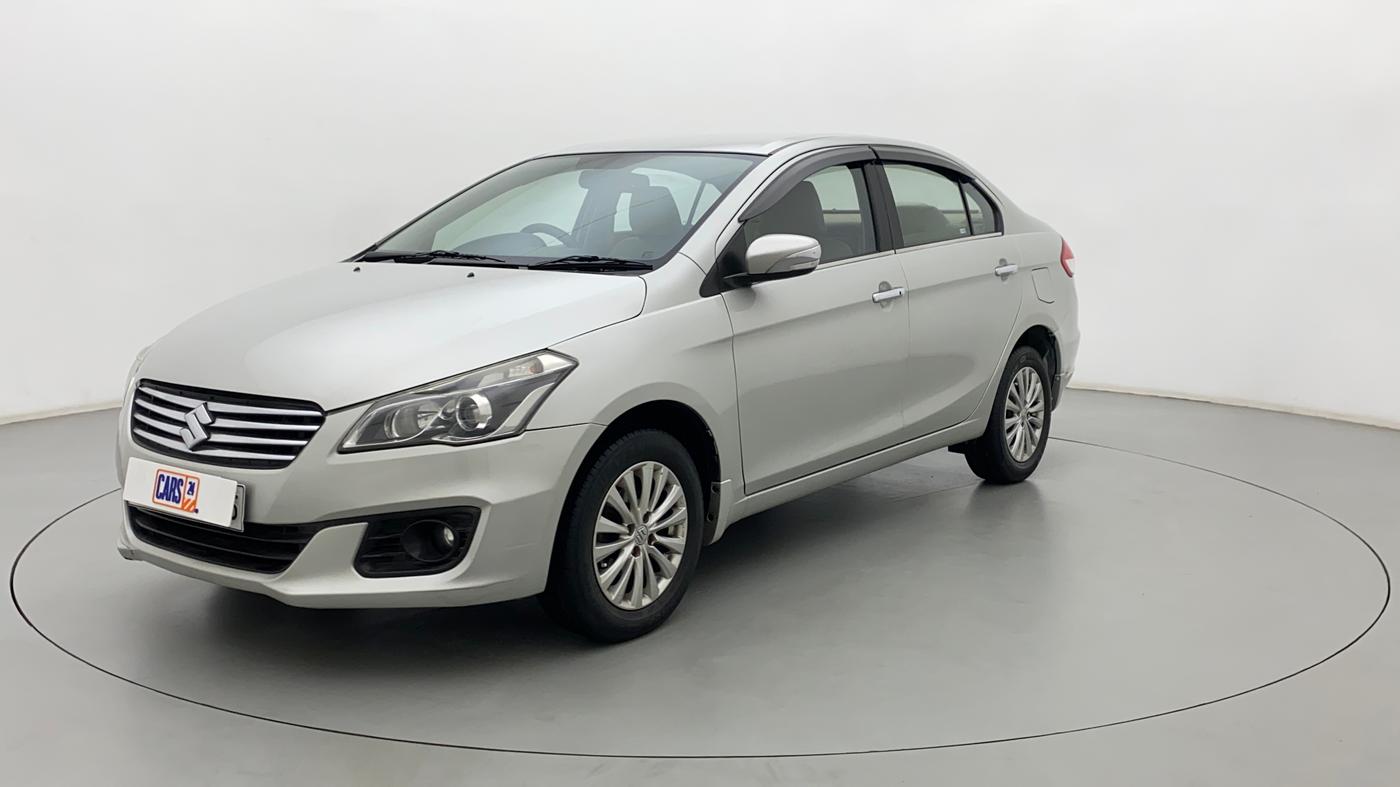 2017 Maruti Ciaz ZXI AT, Petrol, Automatic, 47,765 km, Left Front Diagonal