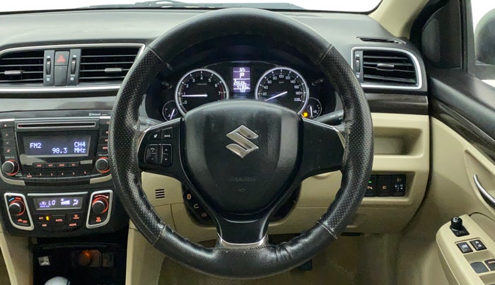 2017 Maruti Ciaz ZXI AT, Petrol, Automatic, 47,765 km, Steering Wheel Close Up