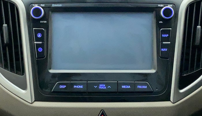 2016 Hyundai Creta SX PLUS AT 1.6 DIESEL, Diesel, Automatic, 1,11,380 km, Infotainment System