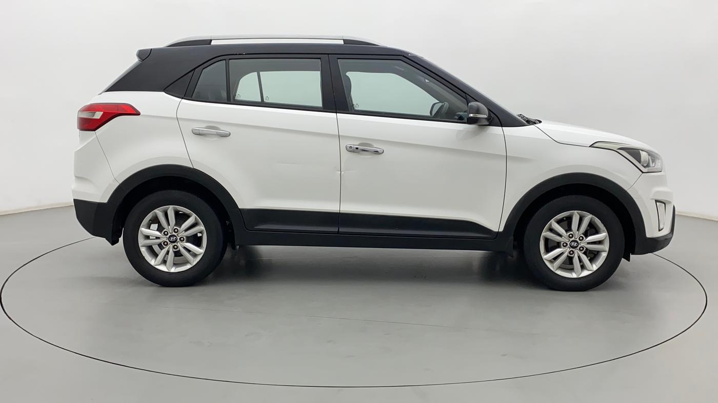 2016 Hyundai Creta SX PLUS AT 1.6 DIESEL, Diesel, Automatic, 1,11,380 km, Right Side View