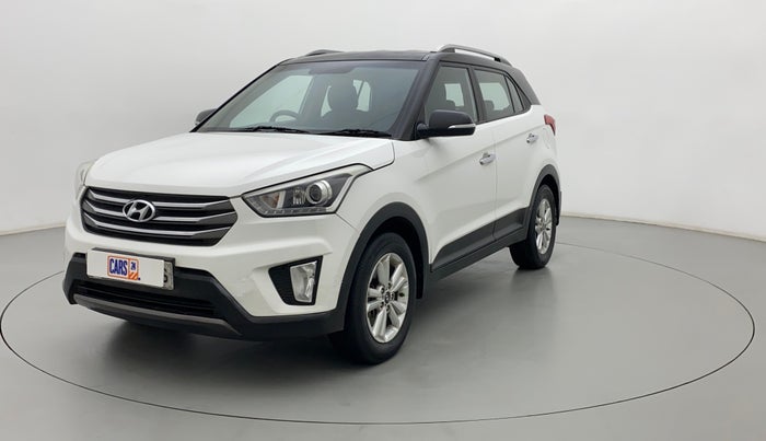 2016 Hyundai Creta SX PLUS AT 1.6 DIESEL, Diesel, Automatic, 1,11,380 km, Left Front Diagonal