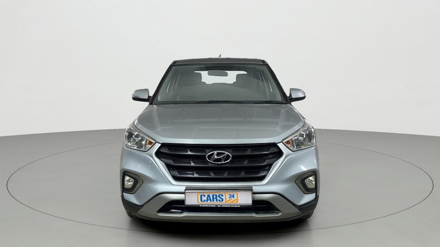2019 Hyundai Creta E PLUS 1.6 PETROL, Petrol, Manual, 24,335 km, Front