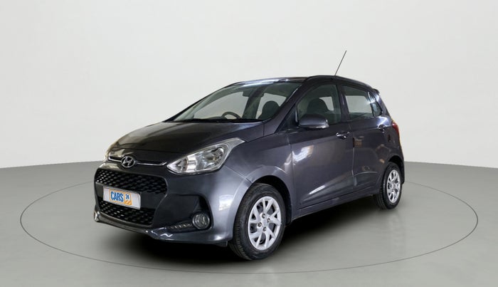 2019 Hyundai Grand i10 SPORTZ 1.2 KAPPA VTVT, Petrol, Manual, 31,105 km, Left Front Diagonal
