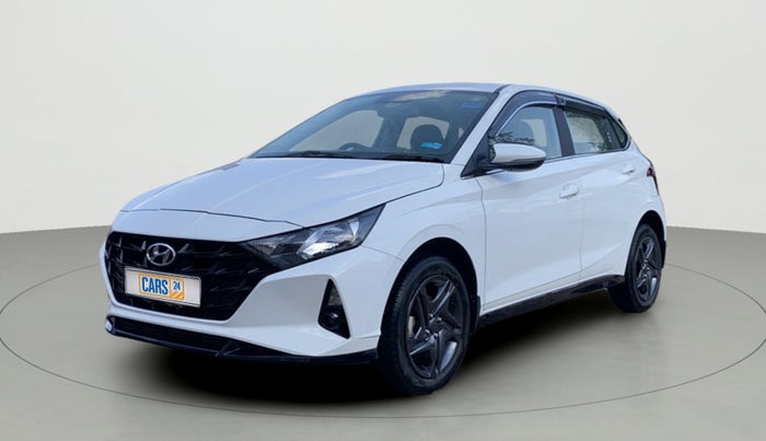 2022 Hyundai NEW I20 SPORTZ 1.2 MT, Petrol, Manual, 17,492 km, Left Front Diagonal