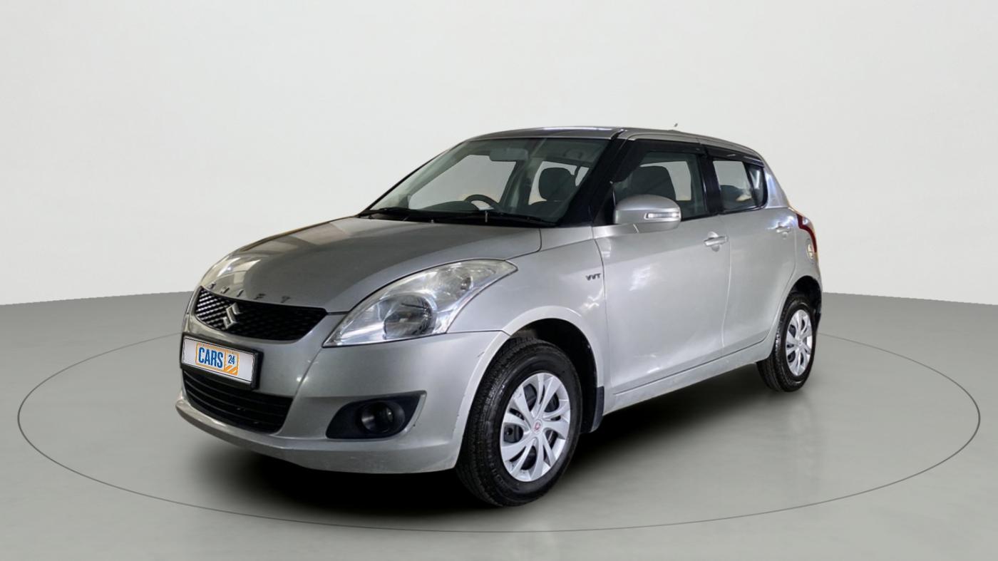 2013 Maruti Swift VXI, Petrol, Manual, 60,011 km, Left Front Diagonal