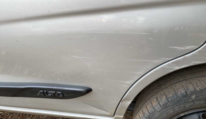 2012 Maruti Alto K10 VXI, Petrol, Manual, 44,094 km, Rear left door - Slightly dented