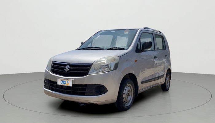 2011 Maruti Wagon R 1.0 LXI, Petrol, Manual, 1,10,053 km, Left Front Diagonal
