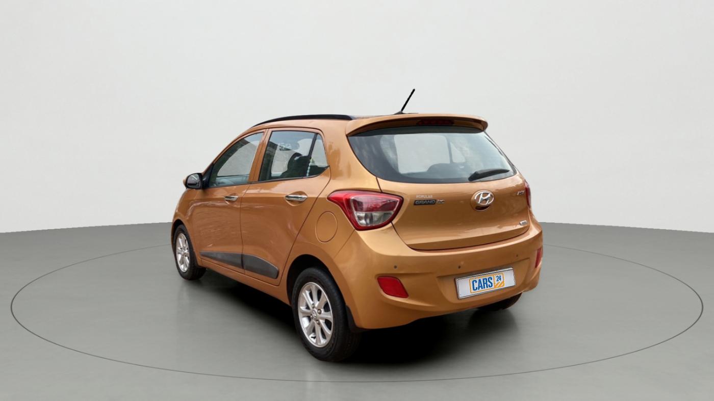 2014 Hyundai Grand i10 ASTA AT 1.2 KAPPA VTVT, Petrol, Automatic, 58,151 km, Left Back Diagonal