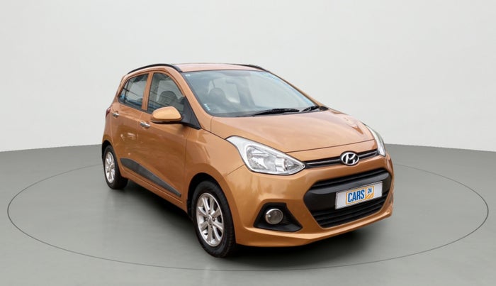 2014 Hyundai Grand i10 ASTA AT 1.2 KAPPA VTVT, Petrol, Automatic, 58,151 km, Right Front Diagonal