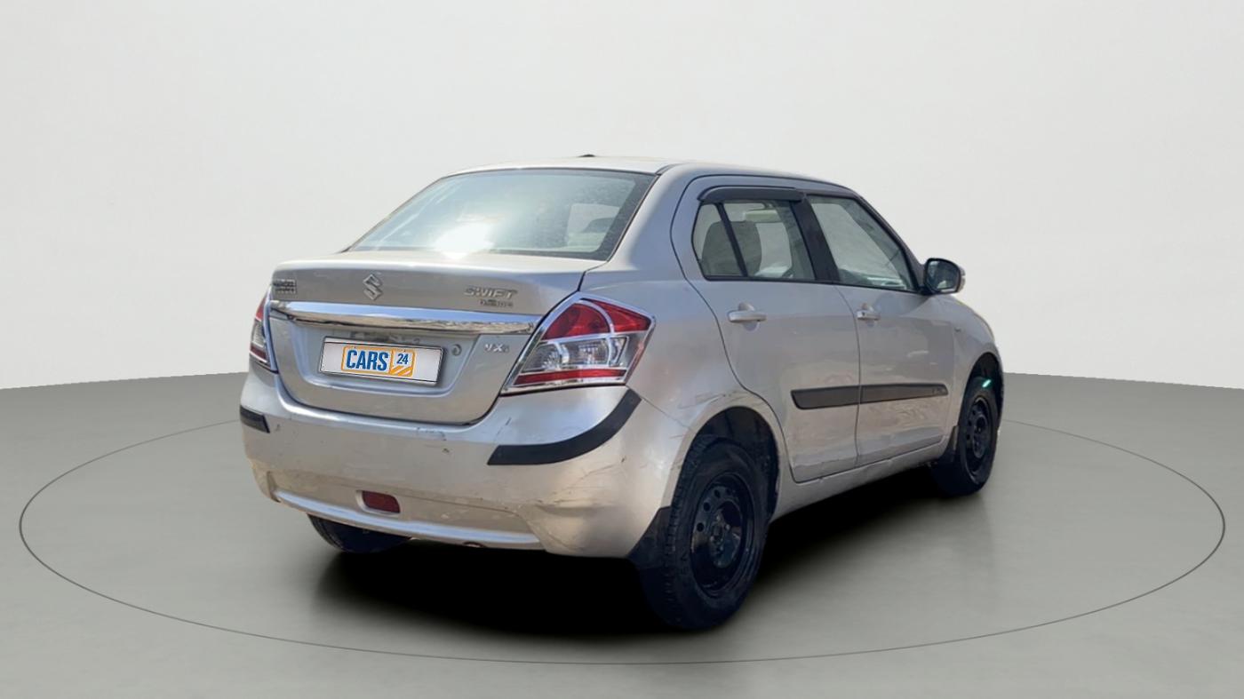 2012 Maruti Swift Dzire VXI, Petrol, Manual, 70,713 km, Right Back Diagonal
