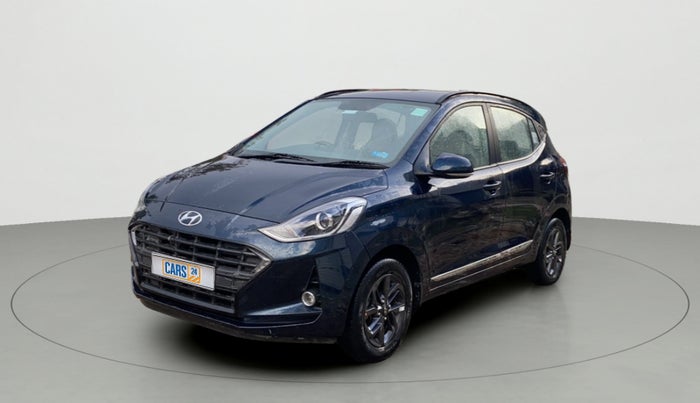 2021 Hyundai GRAND I10 NIOS SPORTZ AMT 1.2 KAPPA VTVT, Petrol, Automatic, 27,546 km, Left Front Diagonal