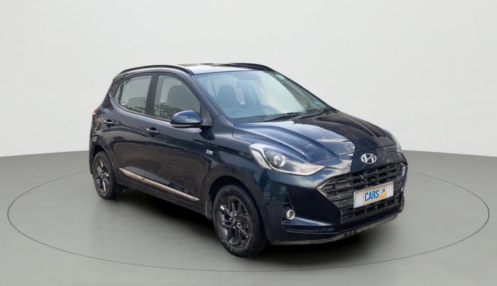 2021 Hyundai GRAND I10 NIOS SPORTZ AMT 1.2 KAPPA VTVT, Petrol, Automatic, 27,546 km, Right Front Diagonal