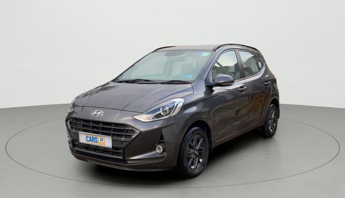 2021 Hyundai GRAND I10 NIOS SPORTZ AMT 1.2 KAPPA VTVT, Petrol, Automatic, 4,609 km, Left Front Diagonal