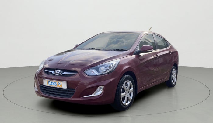 2014 Hyundai Verna FLUIDIC 1.4 VTVT, Petrol, Manual, 48,639 km, Left Front Diagonal