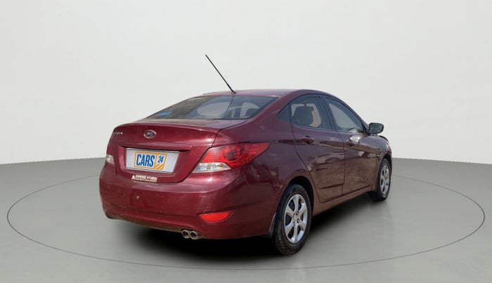 2014 Hyundai Verna FLUIDIC 1.4 VTVT, Petrol, Manual, 48,639 km, Right Back Diagonal