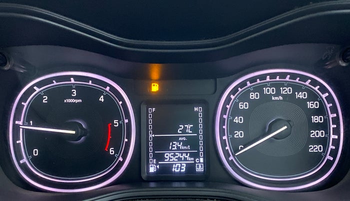 2016 Maruti Vitara Brezza ZDI PLUS DUAL TONE, Diesel, Manual, 95,295 km, Odometer Image