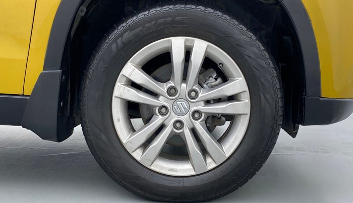2016 Maruti Vitara Brezza ZDI PLUS DUAL TONE, Diesel, Manual, 95,295 km, Right Front Wheel