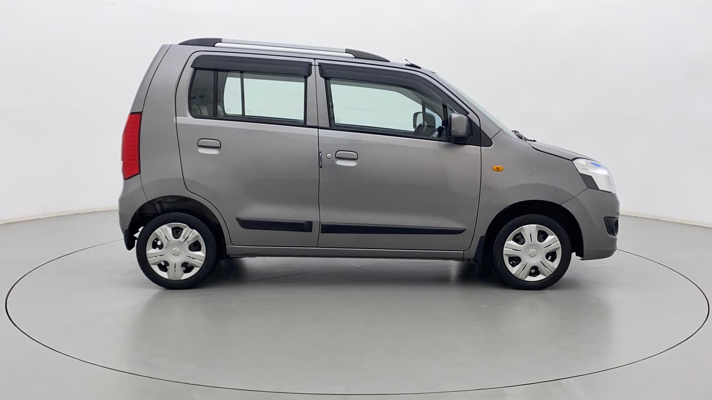 2017 Maruti Wagon R 1.0 VXI, Petrol, Manual, 55,676 km, Right Side View