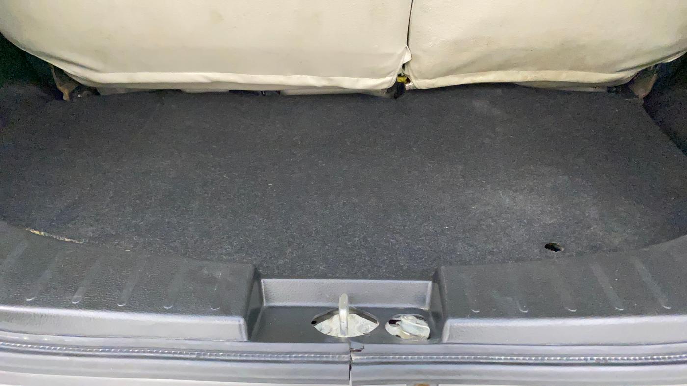 2017 Maruti Wagon R 1.0 VXI, Petrol, Manual, 55,676 km, Boot Inside