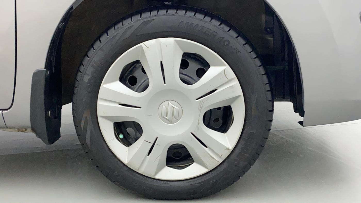 2017 Maruti Wagon R 1.0 VXI, Petrol, Manual, 55,676 km, Right Front Wheel