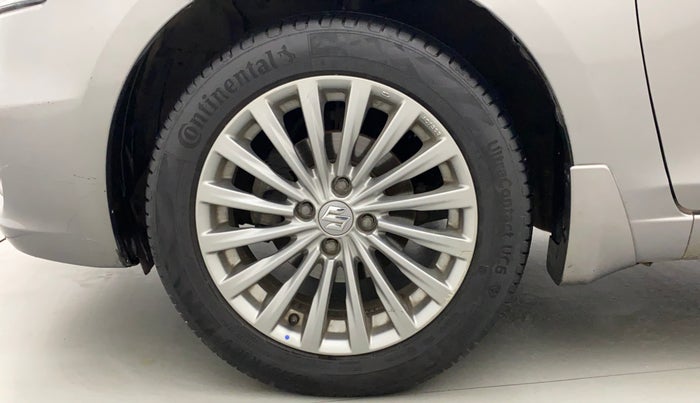 2017 Maruti Ciaz ZDI+ SHVS, Diesel, Manual, 86,159 km, Left Front Wheel