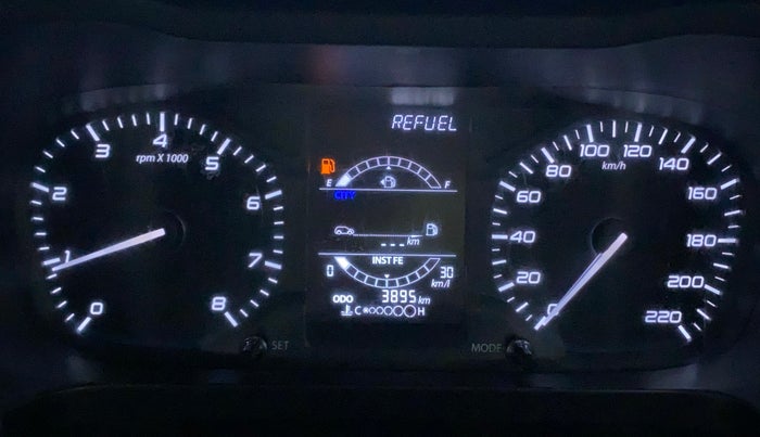 2021 Tata ALTROZ XT I-TURBO PETROL, Petrol, Manual, 3,895 km, Odometer Image