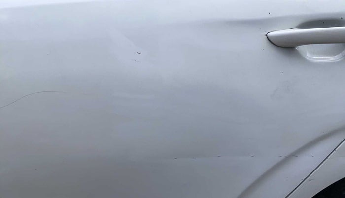 2021 Hyundai AURA S 1.2, Petrol, Manual, 25,328 km, Rear left door - Minor scratches