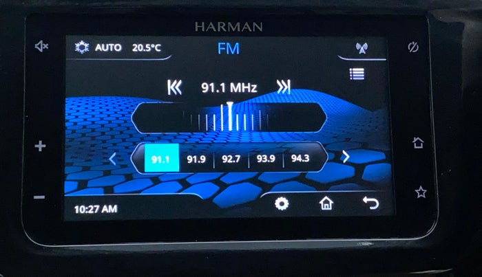 2020 Tata TIGOR XZ PLUS PETROL, Petrol, Manual, 34,935 km, Infotainment System