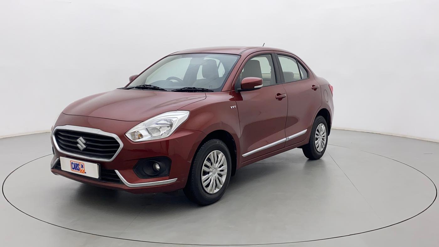 2017 Maruti Dzire VXI AMT, Petrol, Automatic, 25,499 km, Left Front Diagonal